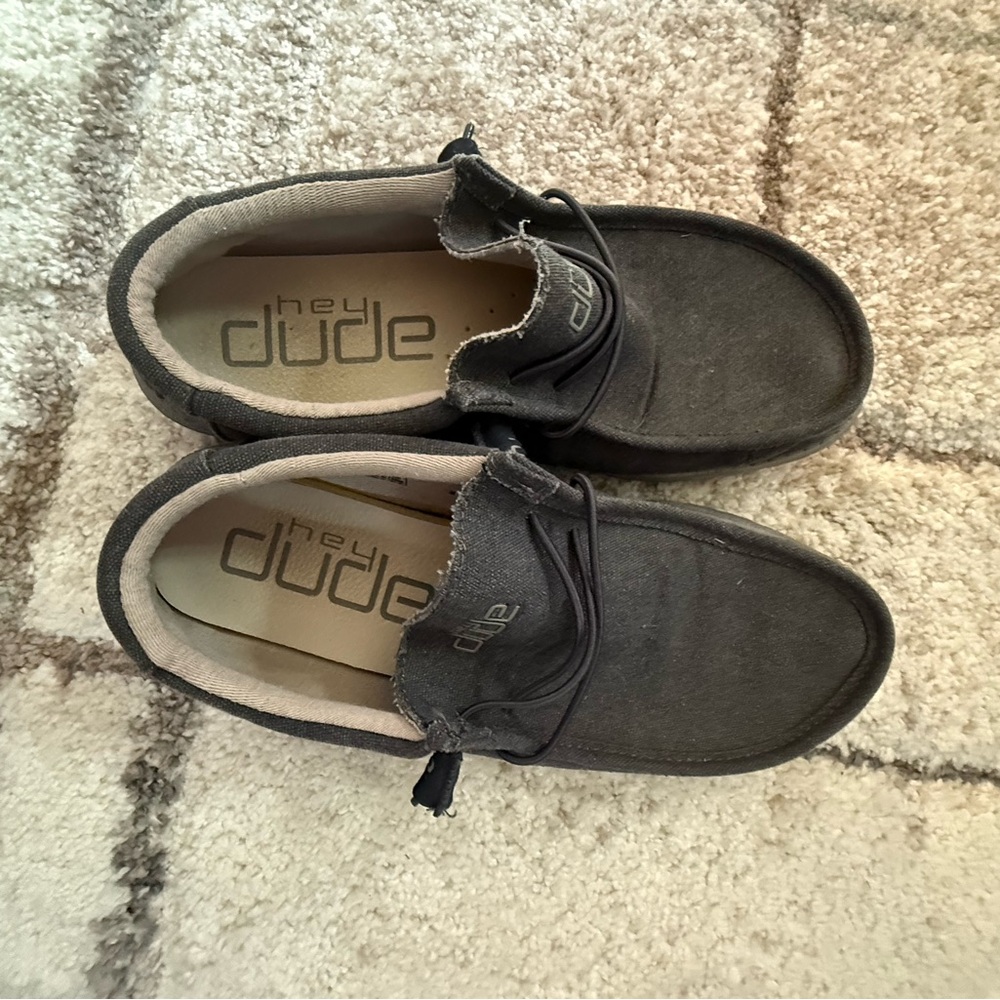 Hey Dude Men's Black Shoe